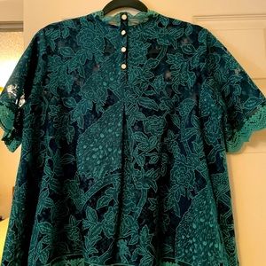 Peacock blouse